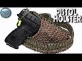 How To Make a Paracord Pistol Holster DIY Pistol Holster Paracord Tutorial PART I