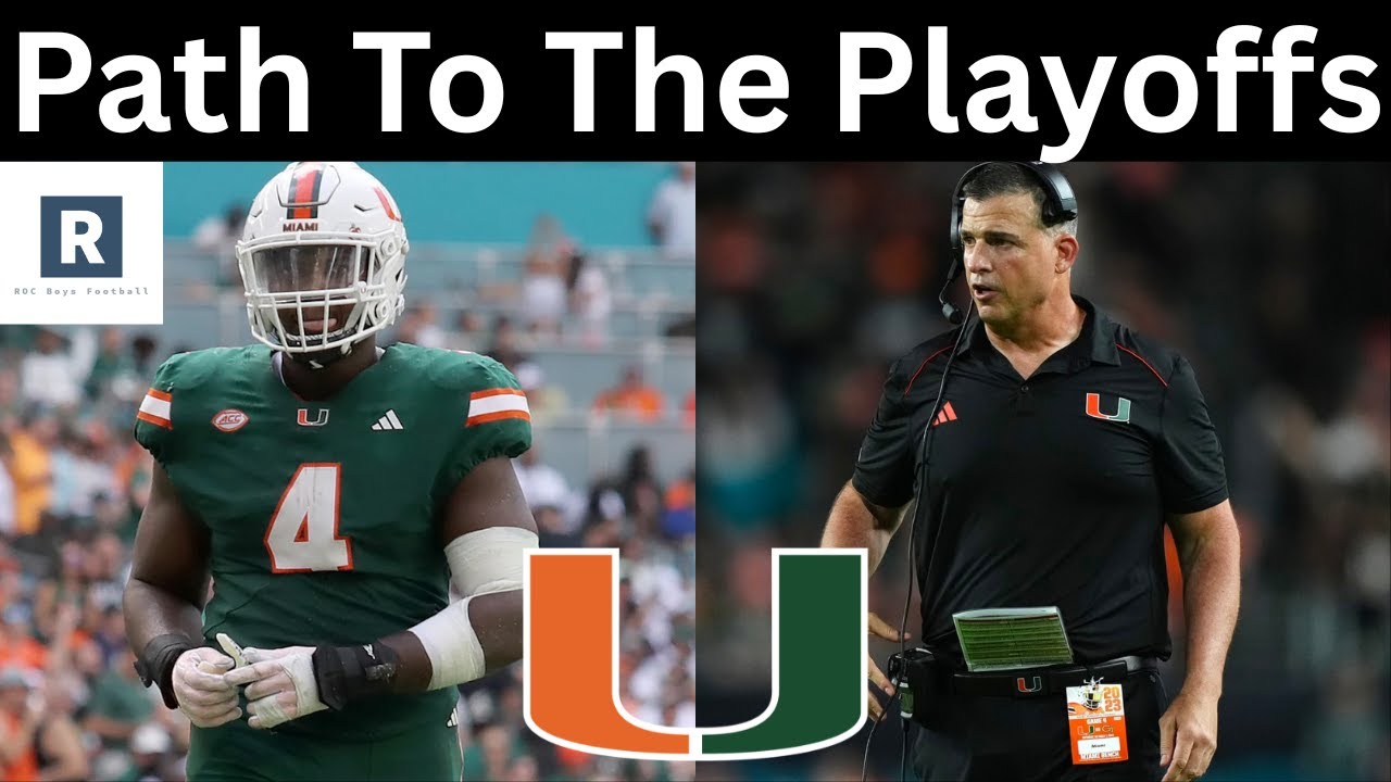 Футбольная команда «Майами Харрикейнз»... Путь в плей-офф? | Что должно произойти?