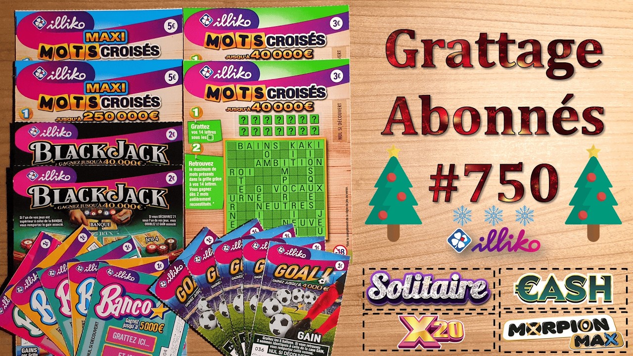 Grattage Abonnés #750 • FDJ/Illiko