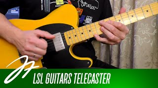 Обзор на диване - Lsl Guitars Telecaster