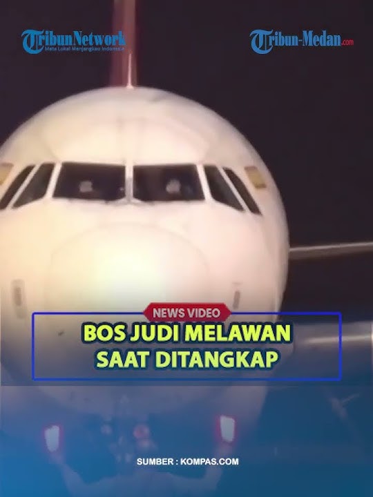 SOSOK BOS BESAR Judi Online, Melawan Saat Ditangkap❗