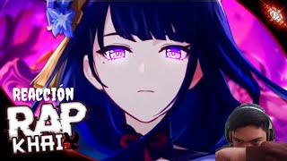 reacción a SHOGUN RAIDEN RAP⚡ (2022) || Imperatrix Umbrosa || [ Khai ]