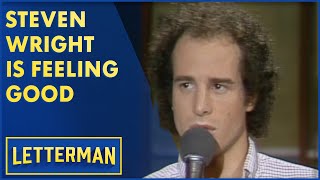 Steven Wright's Success Hasn't Gone To His Head | Letterman