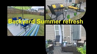 Backyard Summer refresh 2021