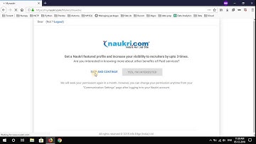 How to Deactivate Naukri Profile (New Naukri Layout)