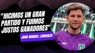 Hicimos un gran partido y fuimos justos ganadores