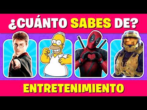 How much do you know about the world of entertainment? 🎥🎮📚