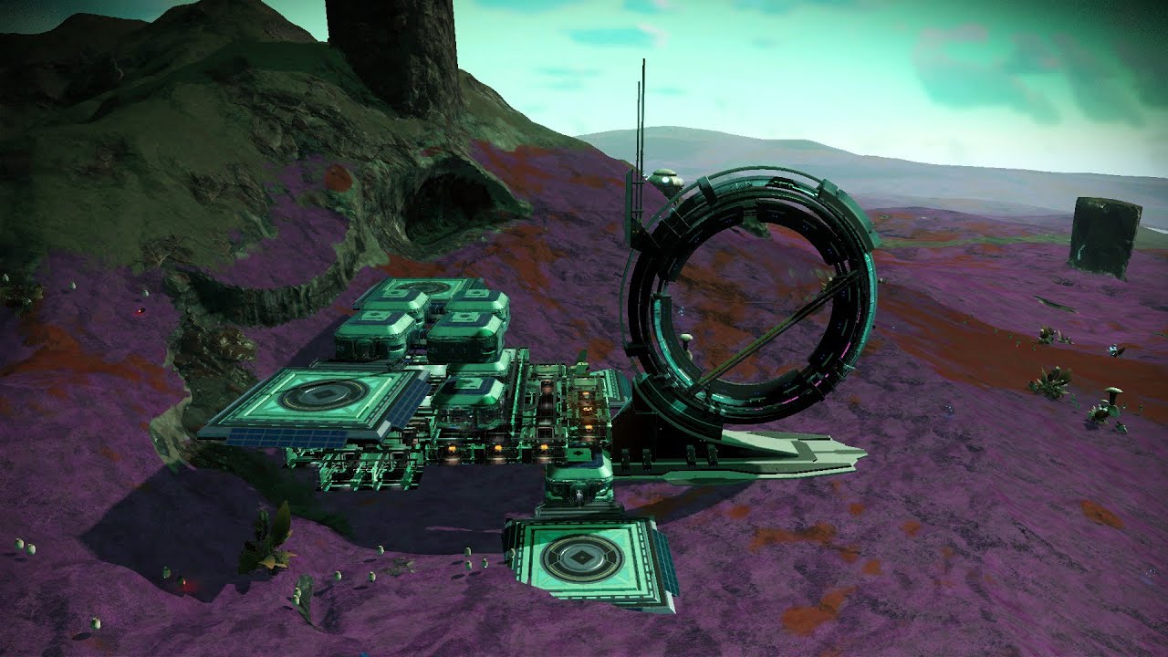 No Man's Sky - Freighter Base on Planet [Pt.2](LIVE) - YouTube