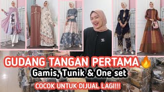 GUDANGNYA GAMIS & TUNIK TANGAN PERTAMA | COCOK BUAT DIJUAL LAGI!!!