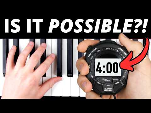 I Bet You ,000,000 You Can Learn Piano in 4 Minutes