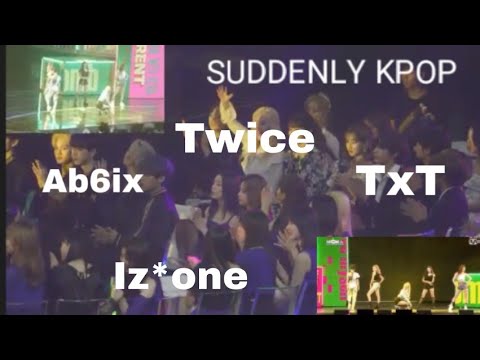 Twice,Iz*one,TxT and Ab6ix react to ITZY - icy in Genie Music Awards 2019