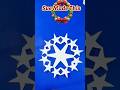 DIY Christmas Paper Snowflake  #diy #homemadepapercraft #papercrafts #craft #cristmasdecor #paperart