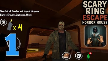 Scary Ring Escape Horror House - Gameplay Walkthrough Part 1 (iOS, Android)