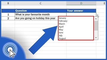 How to Create a Drop-Down List in Excel