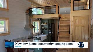 New tiny home community in Laurens @FOXCarolinaNewsTV