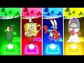 Plankton 🆚 Spongebob 🆚 Mr.Krabs 🆚 Sandy cheeks - Tiles Hop Edm Rush #spongebob #tileshop