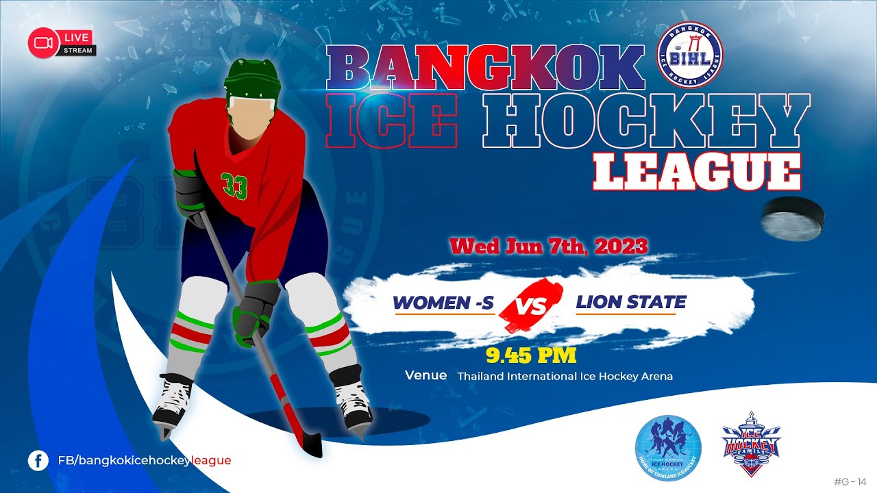 Womens Selects VS Lion State Bangkok Ice Hockey League 2023 Game 14