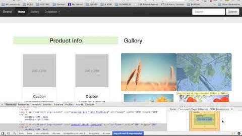 Bootstrap 3  The Complete Guide Course #24- Create The Photo Gallery