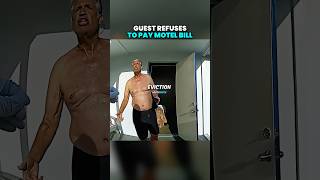 Guest Refuses To Pay Motel Bill 😳