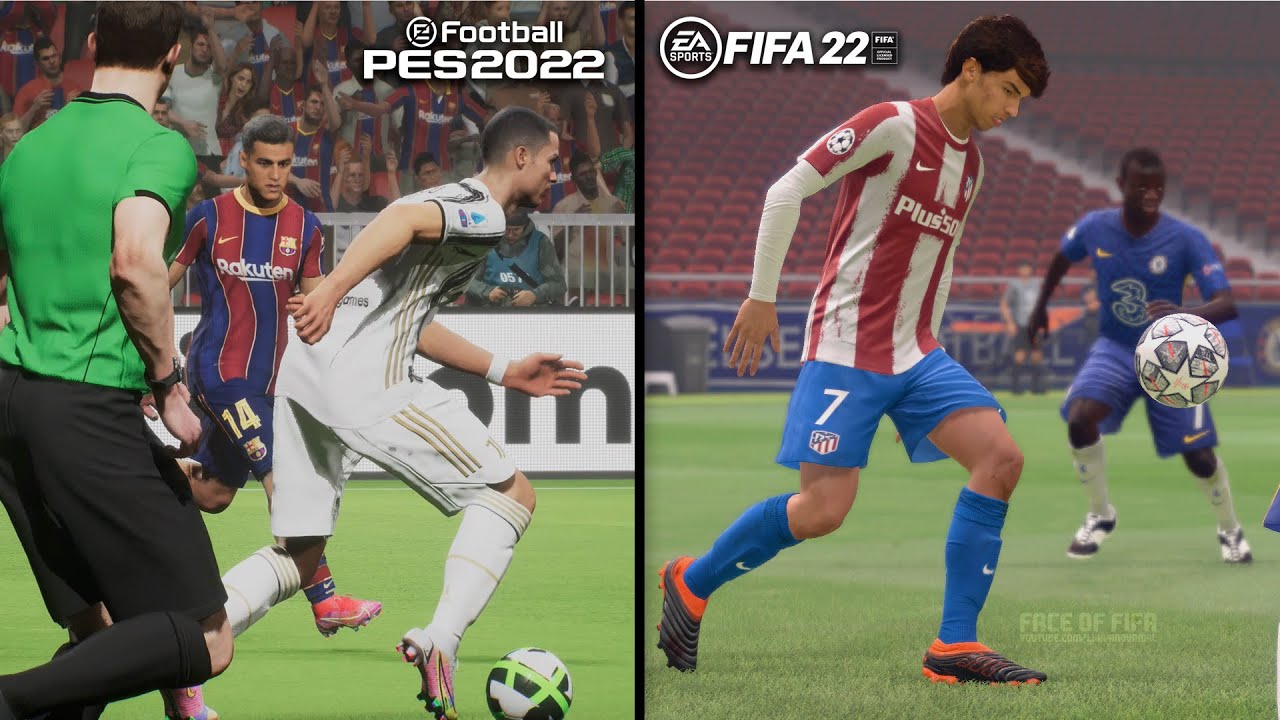 FIFA 22 vs eFootball 2022: Which is better?