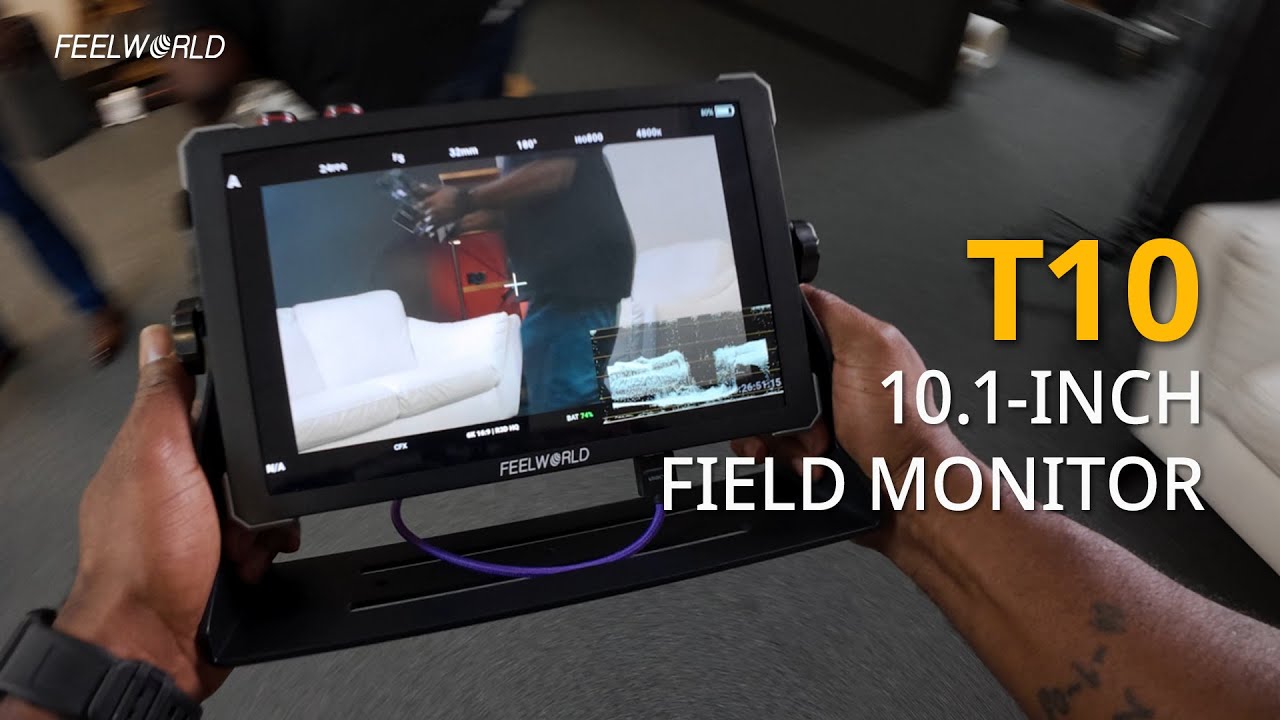 Unboxing the FEELWORLD T10 Monitor for On Set: 10.1-inch Rugged Aluminum Housing Monitor