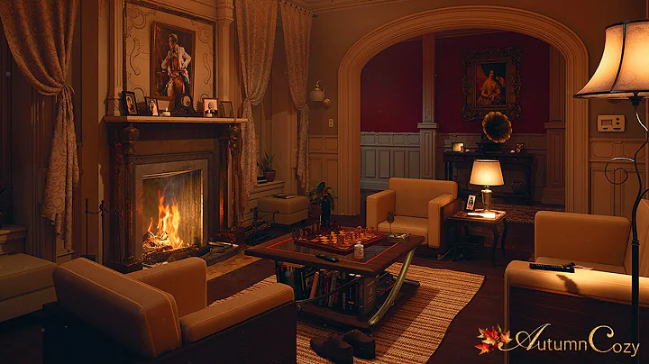 COZY MANOR AMBIENCE: Soft Thunder, Rain Sounds, Fi...