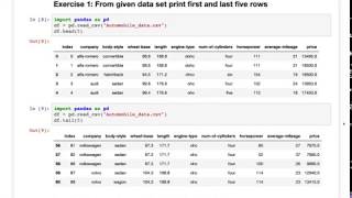 Pandas and Python Crash Course | Jupyter Notebook | Python Data Science for beginners | Pandas