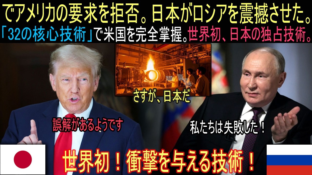 【海外の反応】アメリカが自業自得に！在日米軍の撤退・爆撃計画。たった一言がアメリカを震撼させ、ロシアも衝撃的な事態に陥った。｜海外感動ストーリー｜AI物語