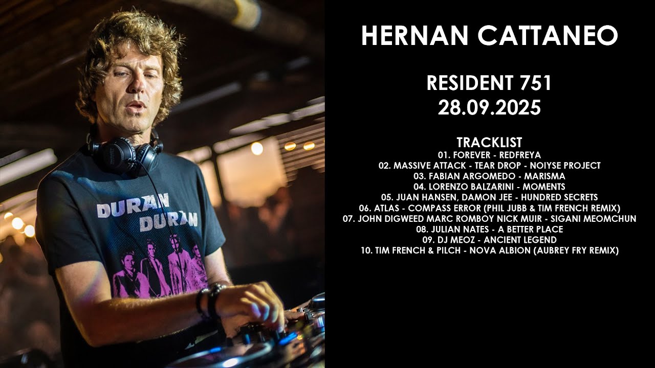 HERNAN CATTANEO (Argentina) @ Resident 751 28.09.2025