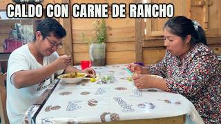 Preparo caldo de res que les hará agua a la boca; invito a comer a @EfrainCruzC