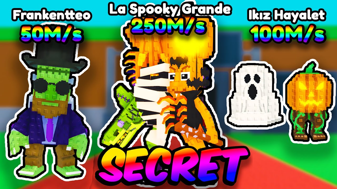 900 MİLYONLUK SINIRLI SÜRELİ SECRET! CADILAR BAYRAMI! - Roblox Steal A Brainrot