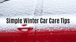 Eds Auto Sales Simple Winter Car Care Tips