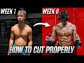 How to properly cut lose fat gain muscle  my viral transformation