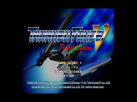 PSX Longplay [043] Thunder Force V - Perfect System