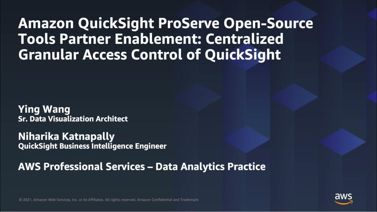 Centralized Granular Access Control of QuickSight YouTube
