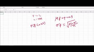 The Central Limit Theorem for Proportions Example#2
