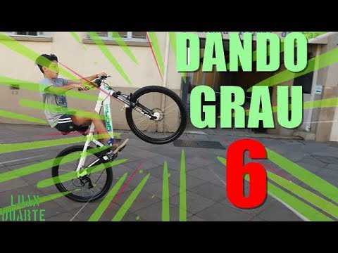 Видео: DANDO GRAU DE BIKE 6!! (Quase deu ruim) |Luan Duarte|