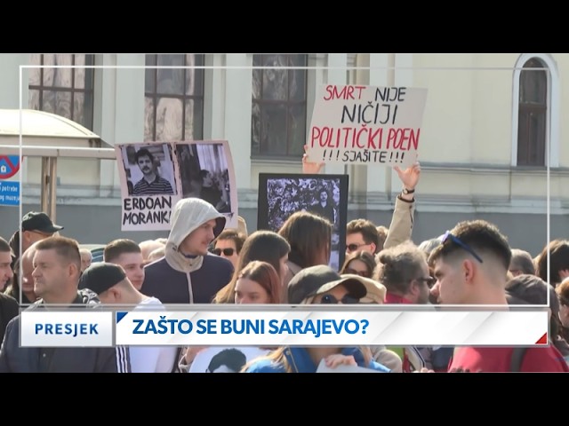 Mladi na ulicama, političari u foteljama  | PRESJEK