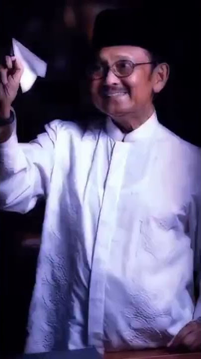 BJ HABIBIE PERNAH BERPESAN TIDAK PERLU ORANG SEMPURNA!