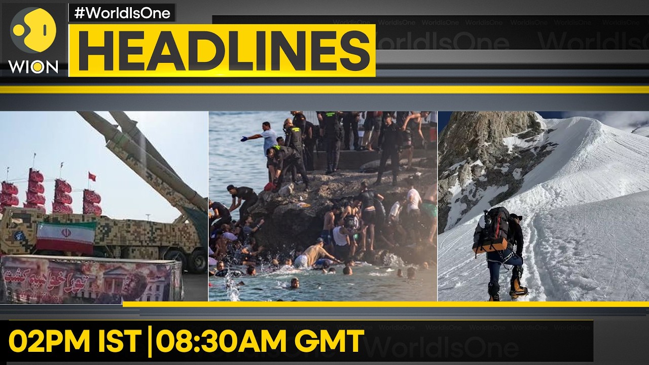 18 Die Trying To Reach Spain’s Ceuta | Iran Strikes Kuwait’s Airbase | WION Headlines 18 Die Trying To Reach Spain’s Ceuta | Iran Strikes Kuwait’s Airbase | WION Headlines