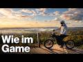 Mit der E-Ride zu einem völlig unrealen Aussichtspunkt
