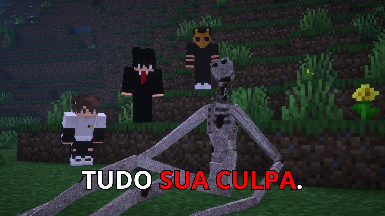 ESSA CRIATURA VOLTOU no Minecraft... e ESTÁ MUITO MAIS BIZARRA!