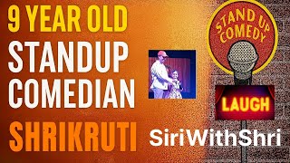9 year old stand-up comedian Shrikruti’s HILARIOUS first performance (Tamil,  Chennai Talkies event)