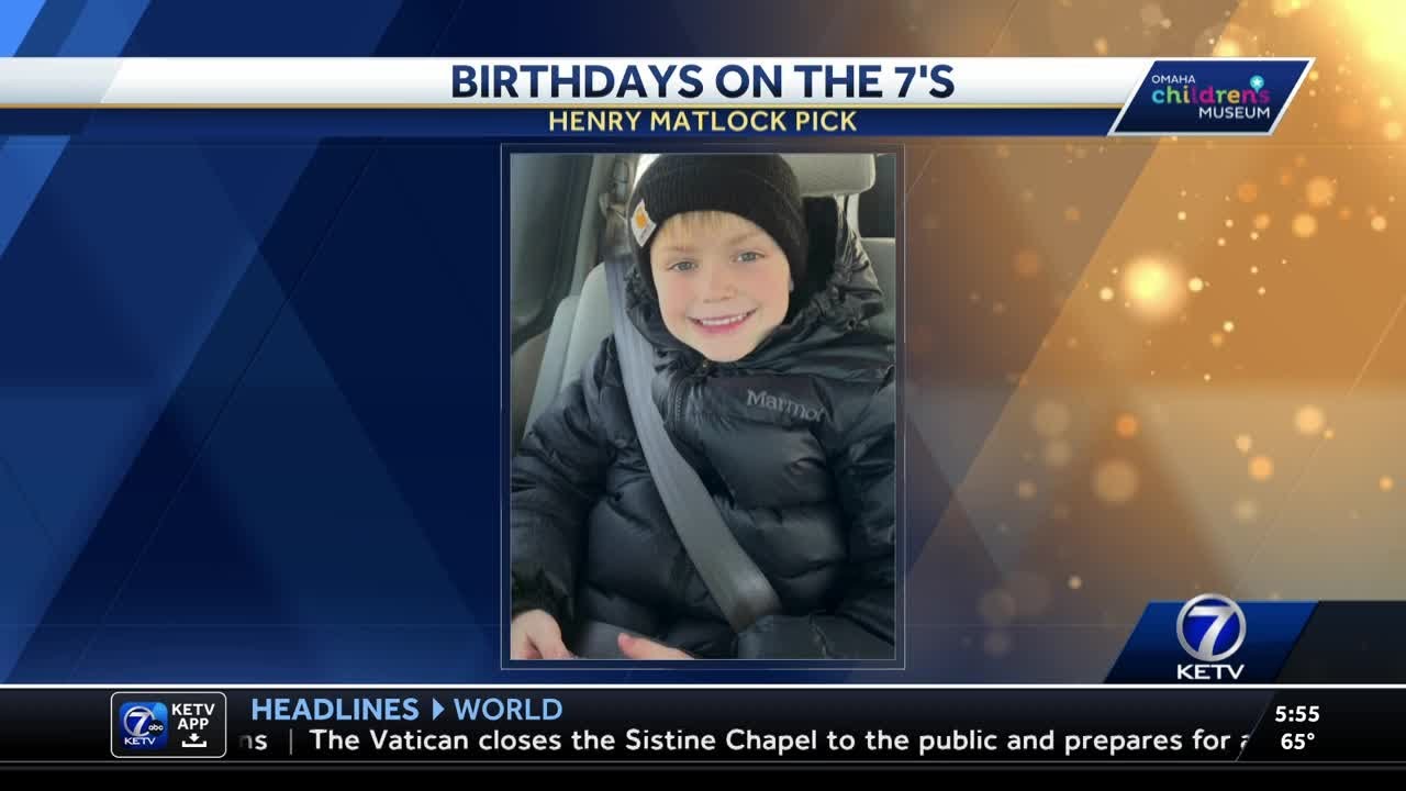 Birthdays on the 7's - April 28, 2025