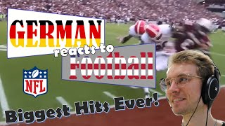 GERMAN reacts to American Football - Biggest Hits EVER