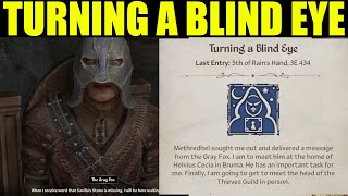 Oblivion Remastered - Turning a blind eye quest guide Walkthrough (How to Recover Sevilla's Stone)