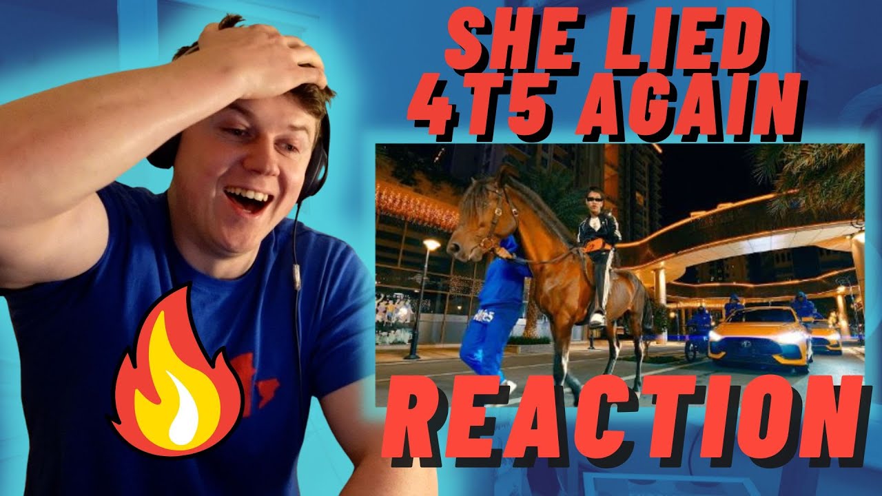@4T5 NEVERLIE - SHE LIED 4T5 AGAIN [Official MV] ((IRISH REACTION ...