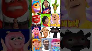 Blippi Sprunki Ryan’s World Cocomelon D Billions KulikiTakati Mega Parody #shorts