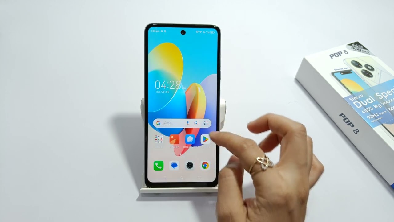 How to set dark theme in tecno pop 8 | Tecno pop 7 pro dark mode kaise lagaye