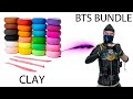 Making Free Fire BTS Bundle Using Clay - Turning Clay Into Bts Bundle - Immutable yt